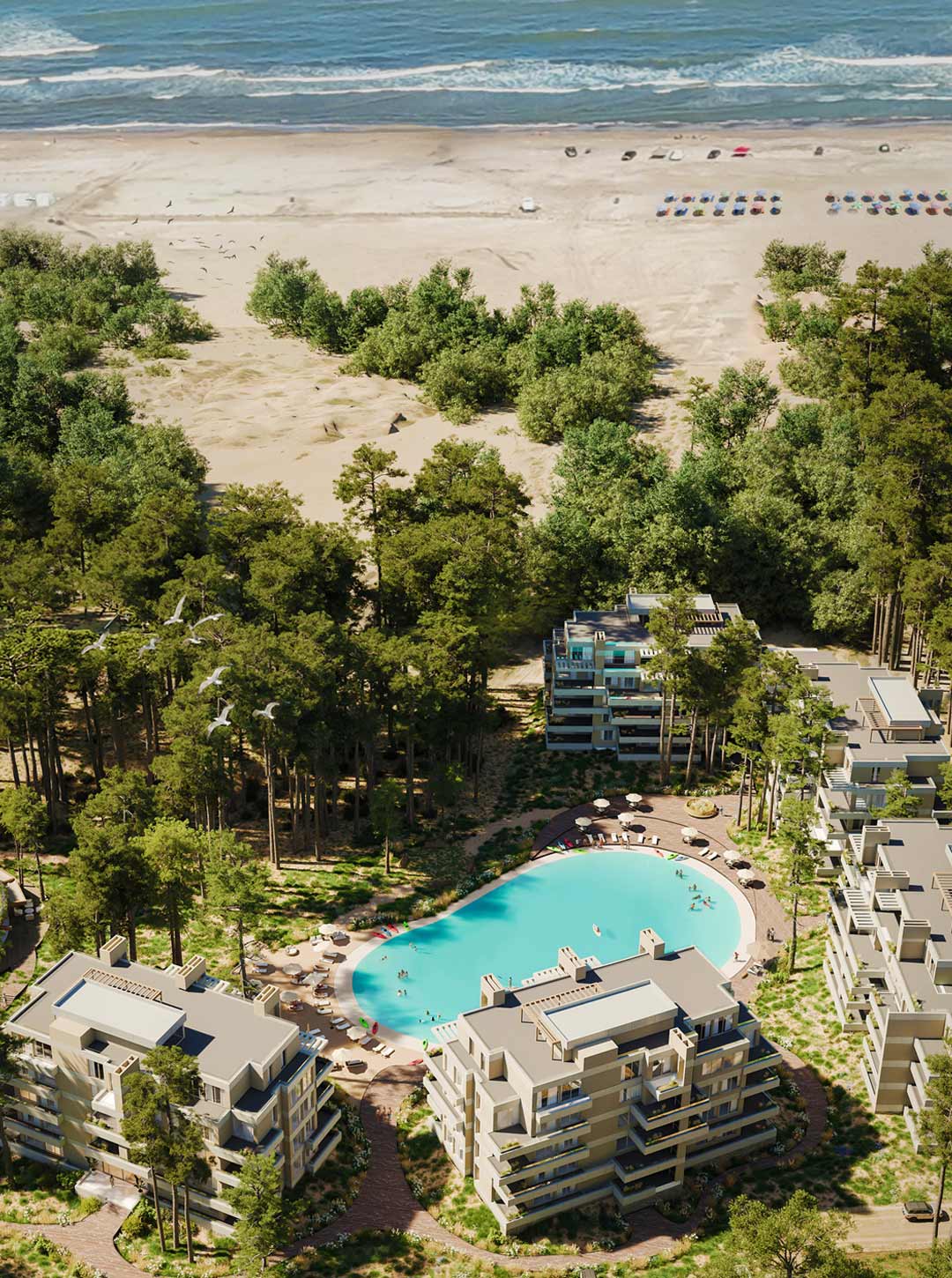 Loom Lagoon, Norte Playa, Pinamar